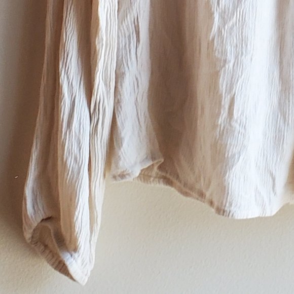 Aeropostale Ivory Crochet Lace Blouse Size Small - Picture 4 of 14